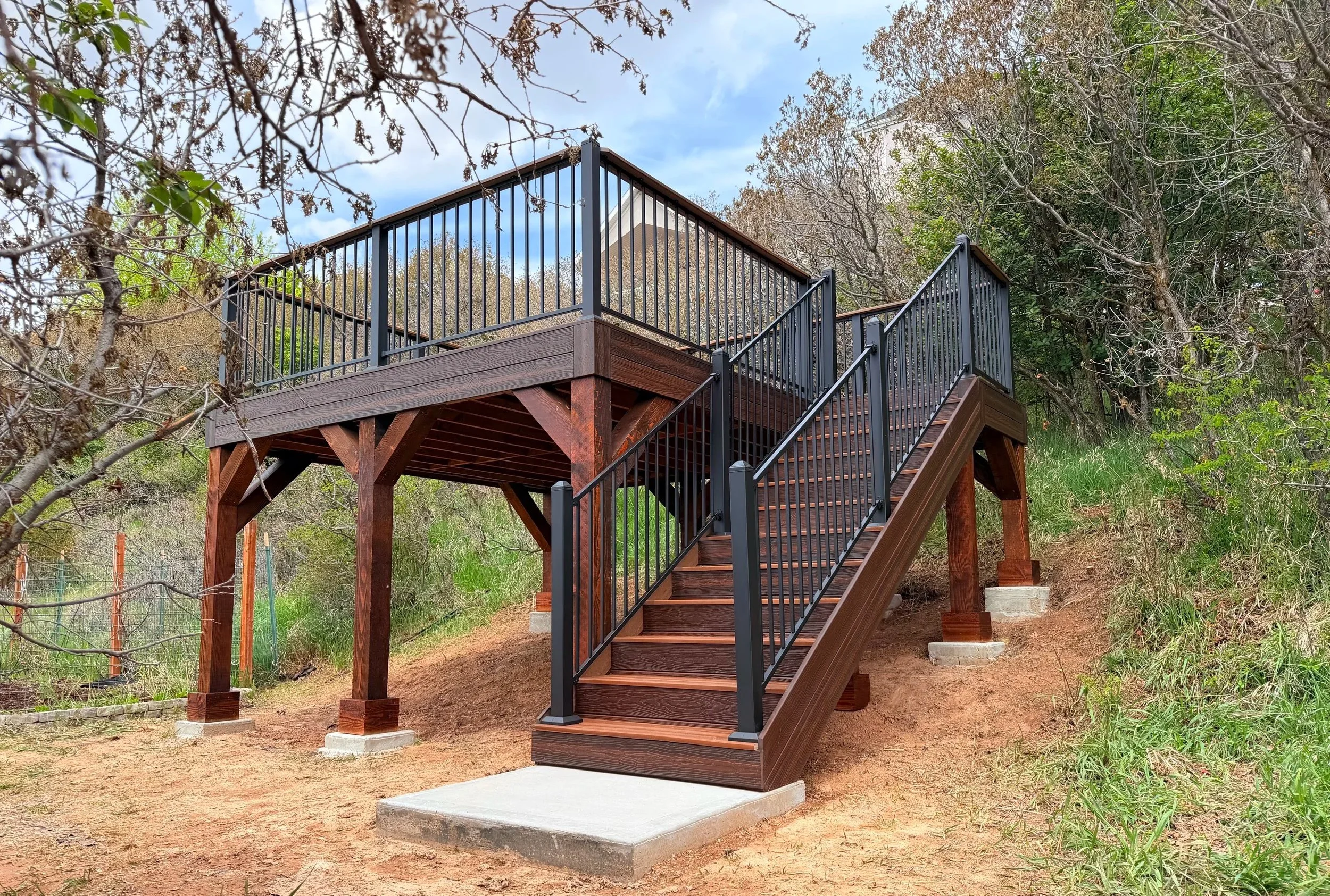 Perry UT Deck Timber Tech Decking Design