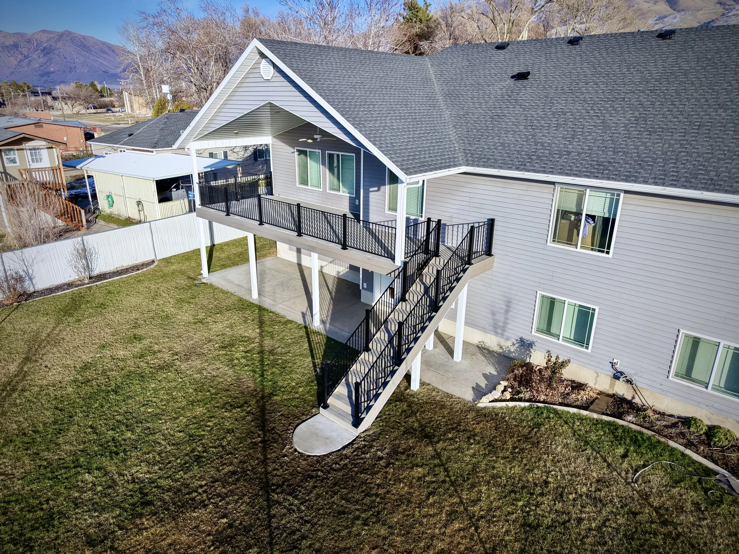 Perry UT Deck Timber Tech Decking Design