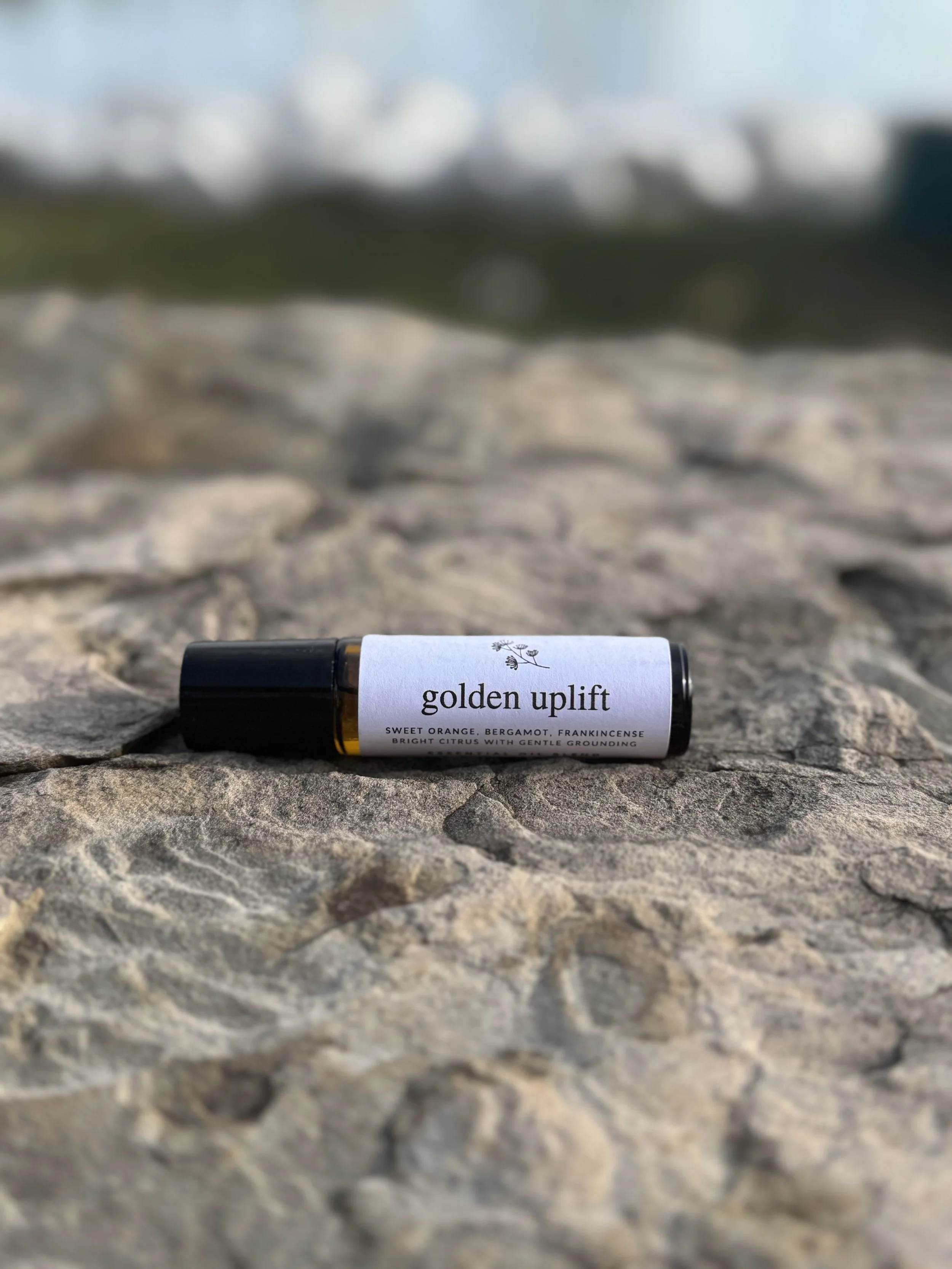Golden Uplift Essential Oil Roller