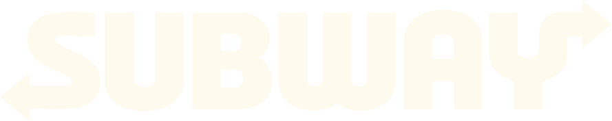 Subway logo in black and white