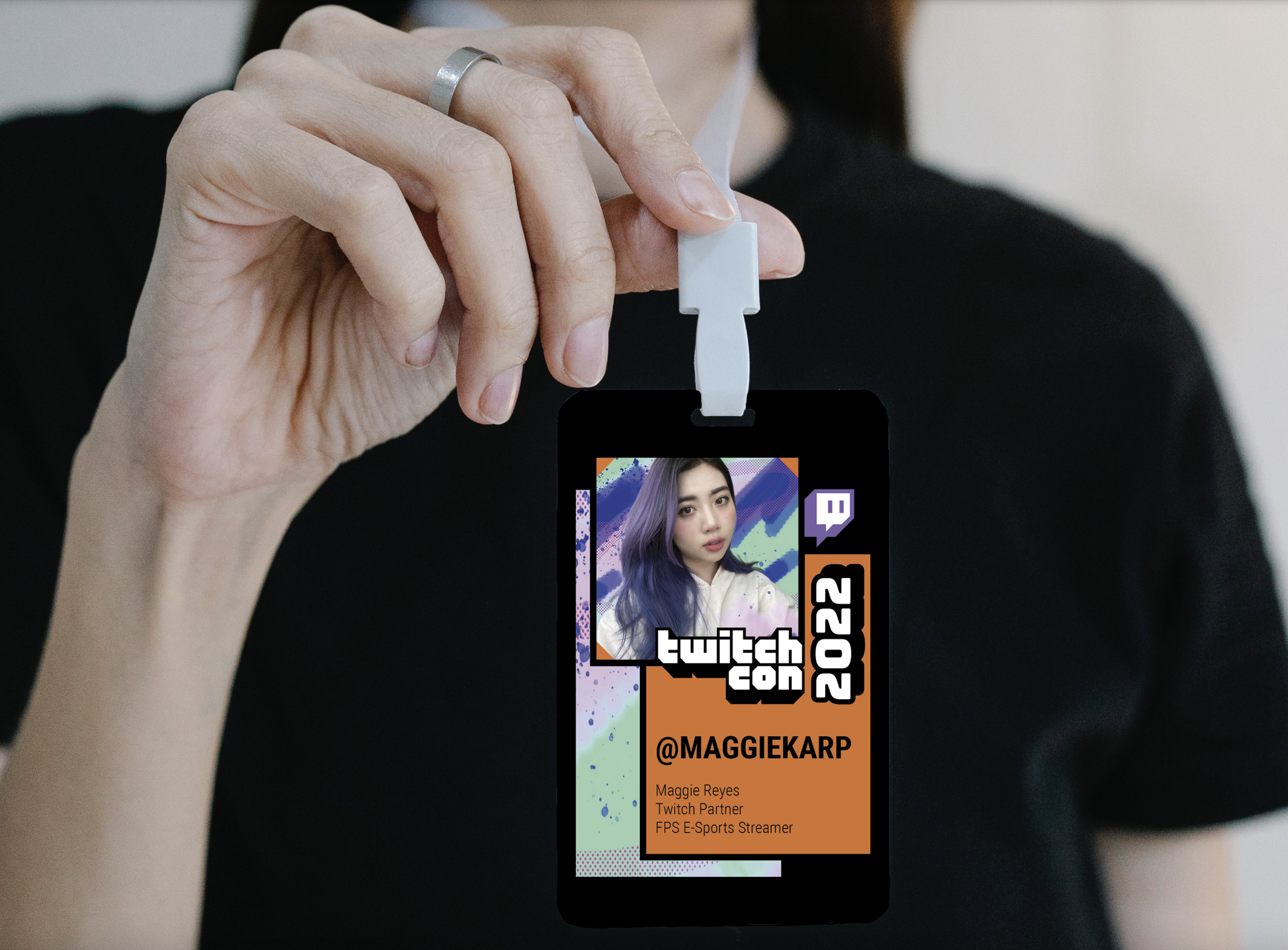 STREAMER ID BADGE