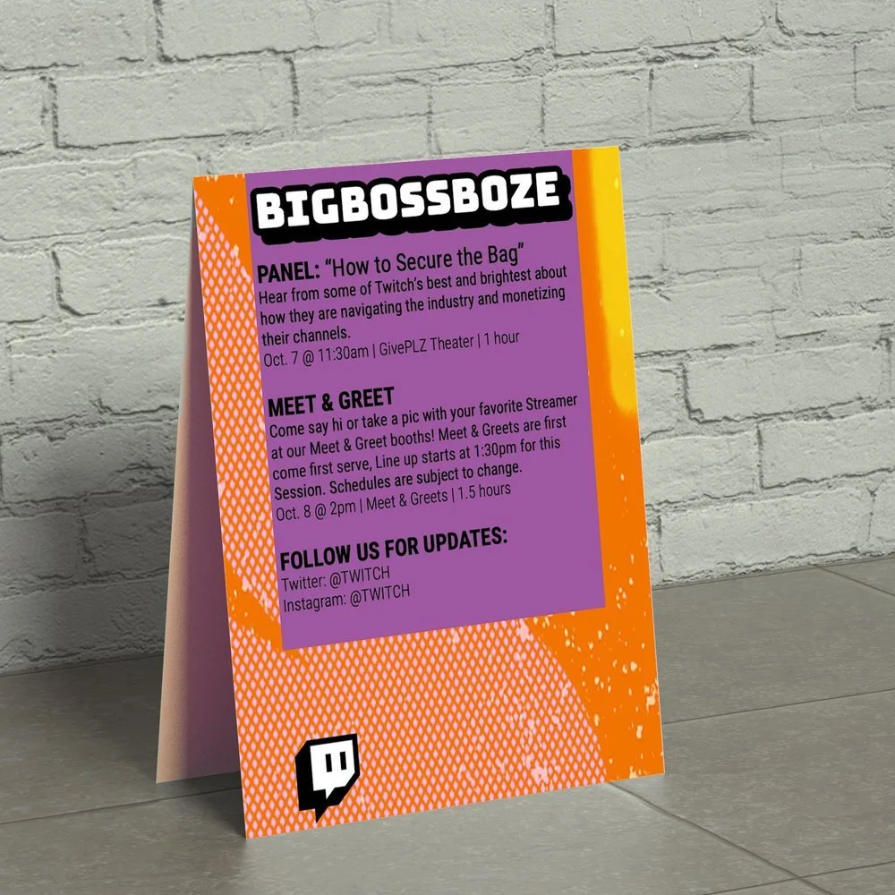 FEATURED STREAMER TABLE TENT BACK