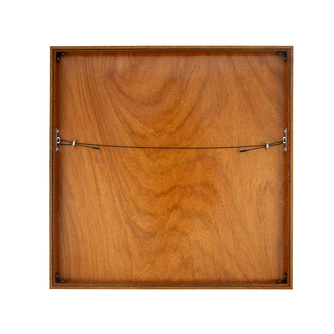 Veiled Alchemist: Artwork 003 wood back panel frame meranti