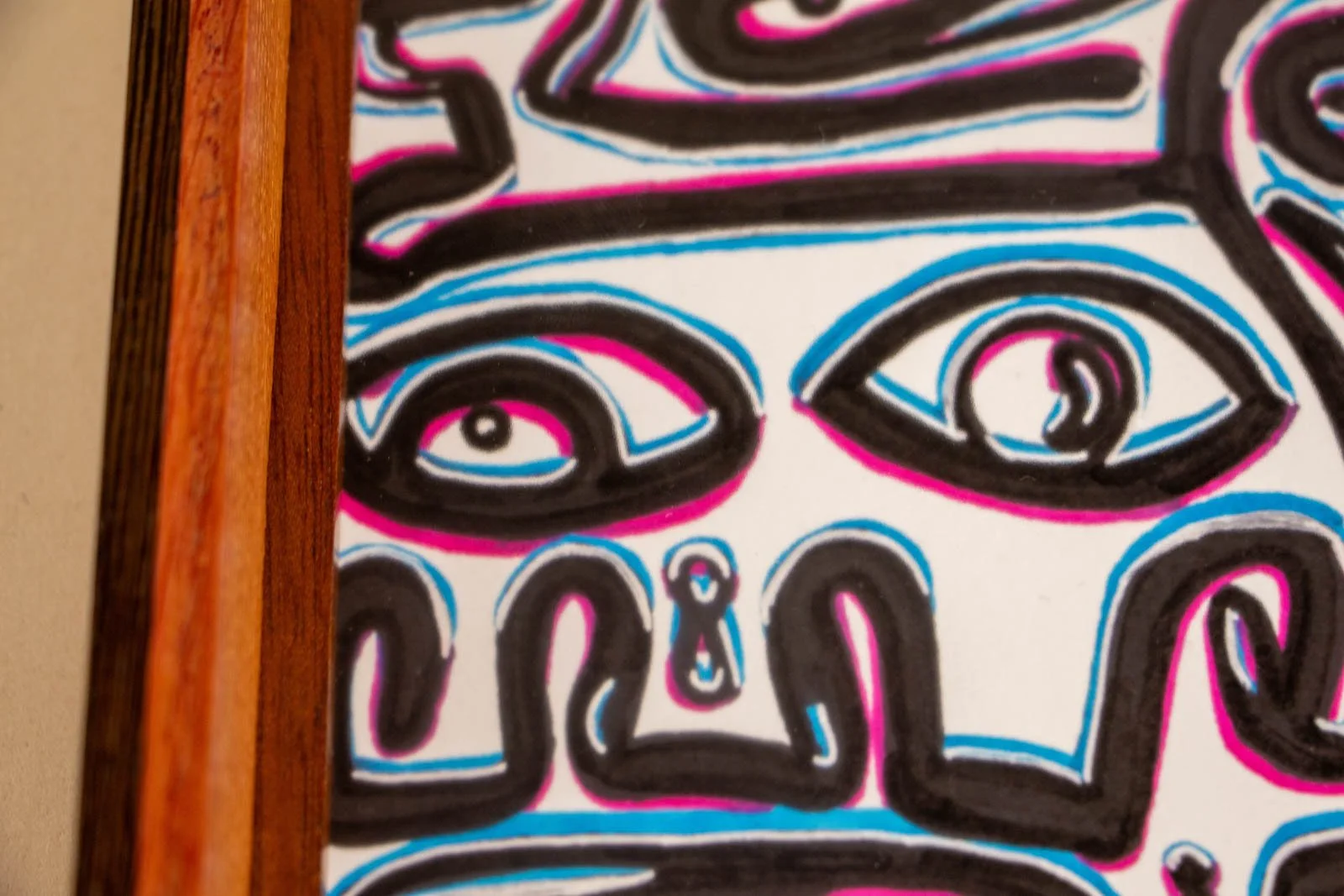 Silence’s Caesura 003 frame: wenge, oak and mahony