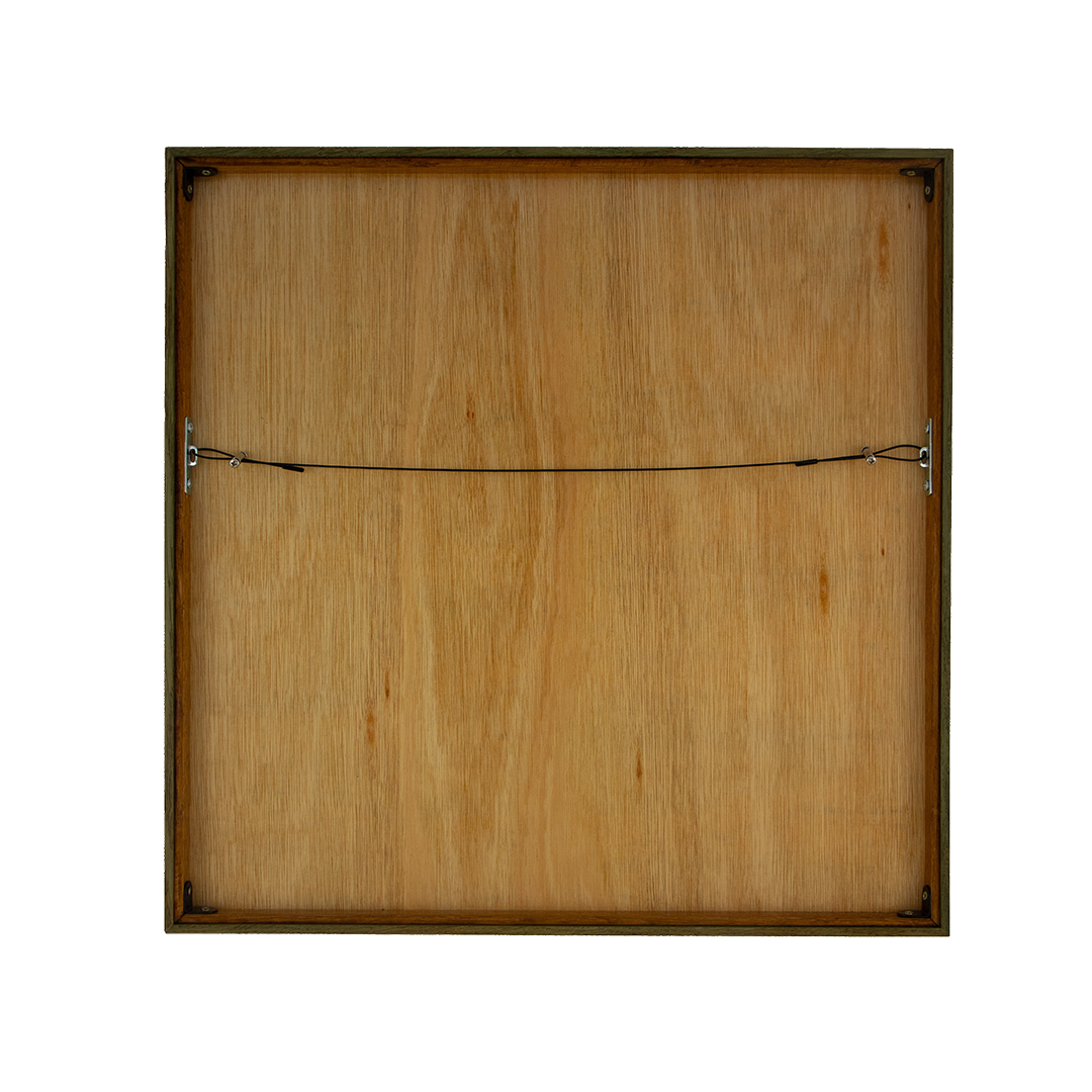 Eclipsing Gravitas Artwork frame back panel wood