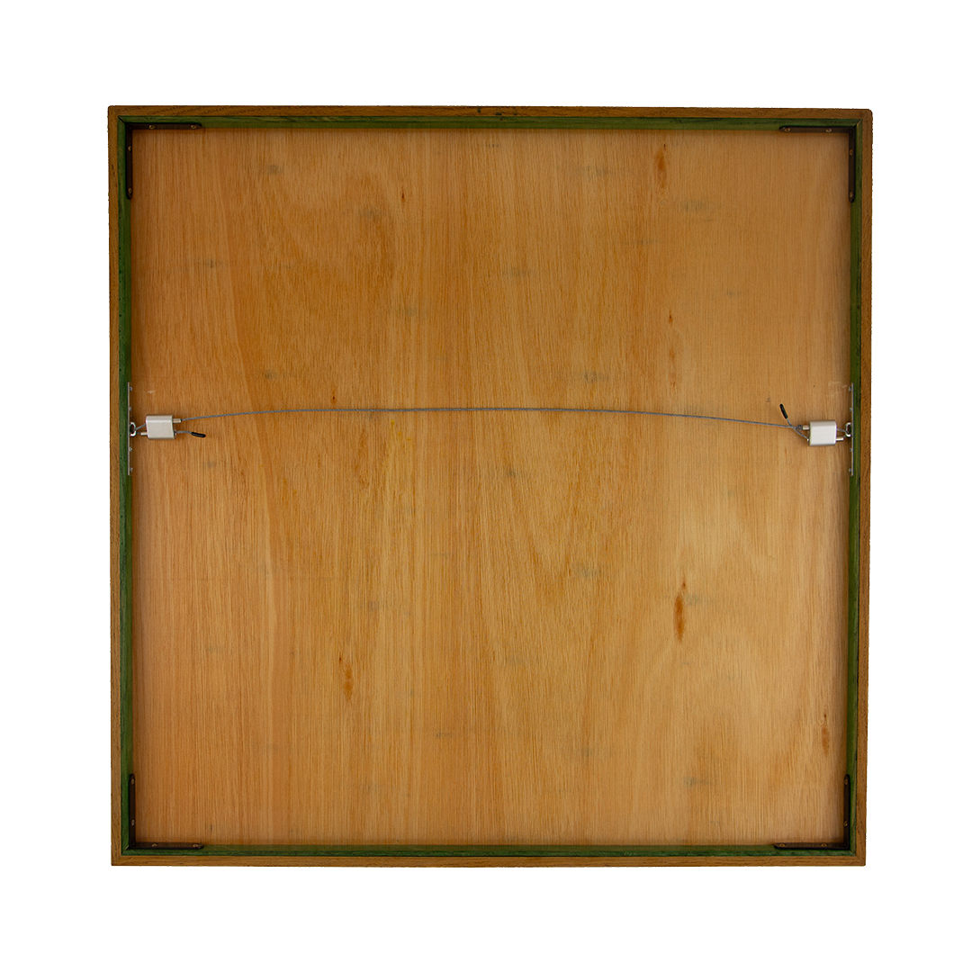 Elusive Cocoon Artwork 004 wooden back panel meranti