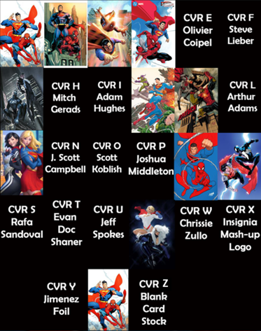 DC Marvel Superman Spider-Man #1 26 Cover Bundle