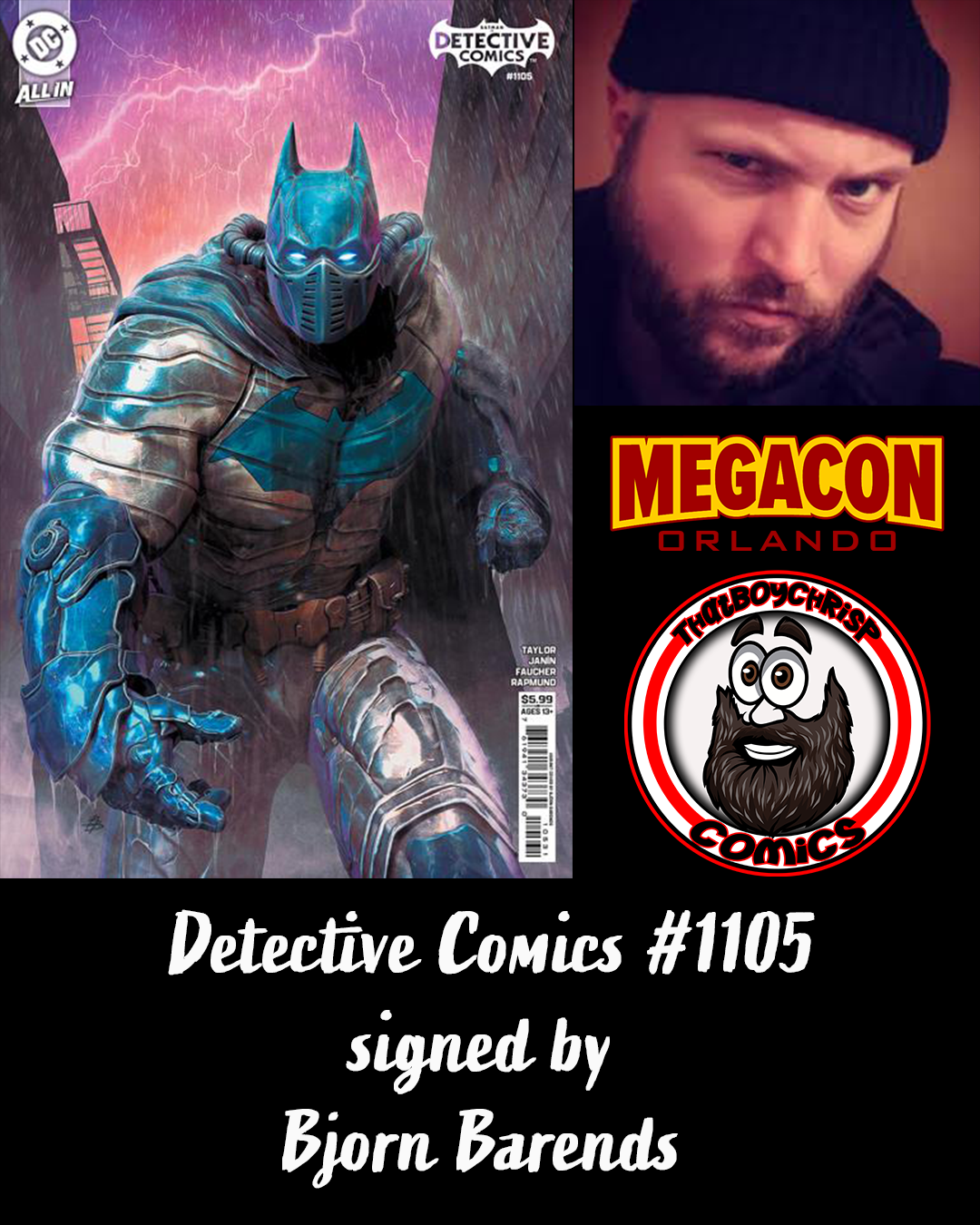 Detective Comics #1105 Signed