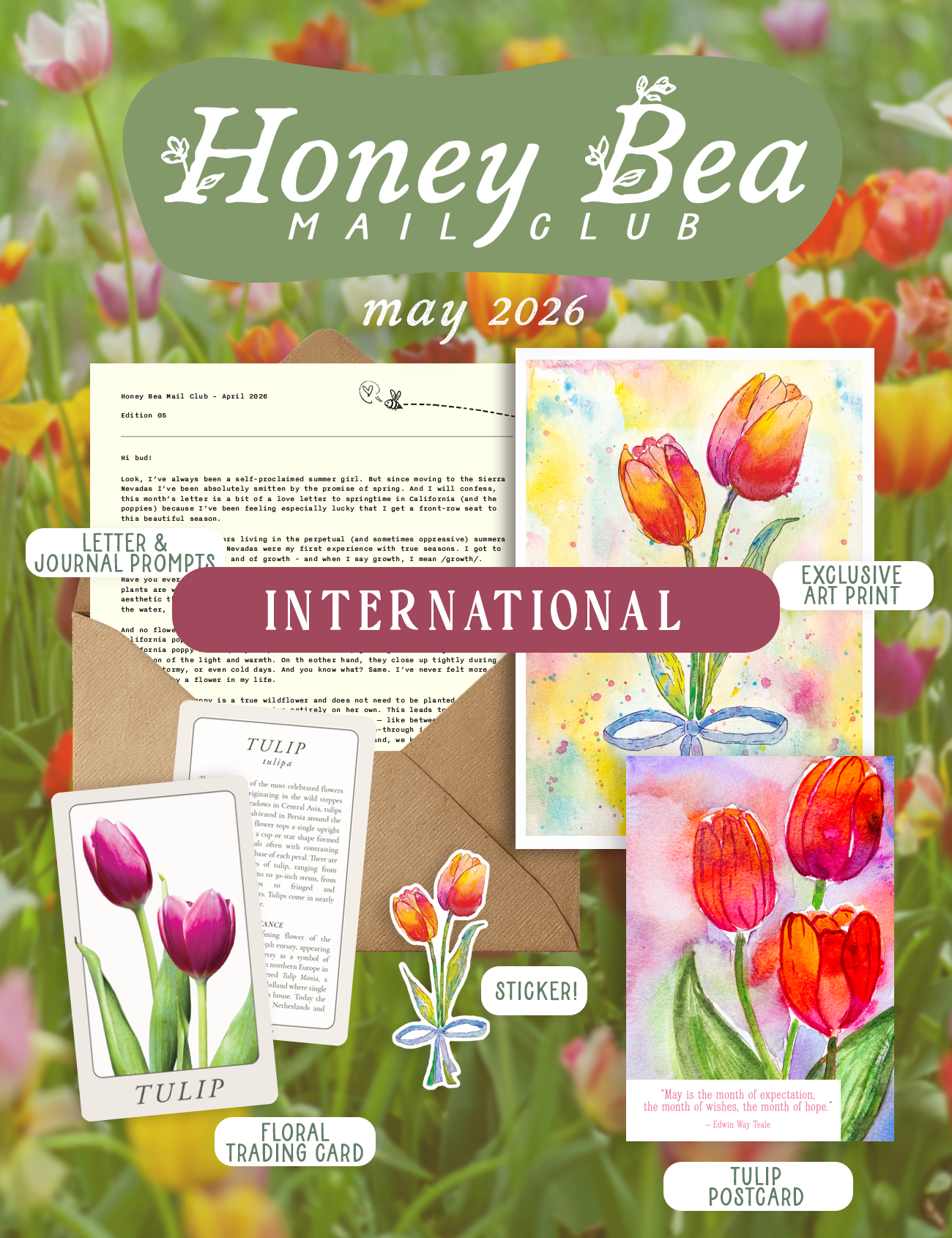 Honey Bea Mail Club - Int.