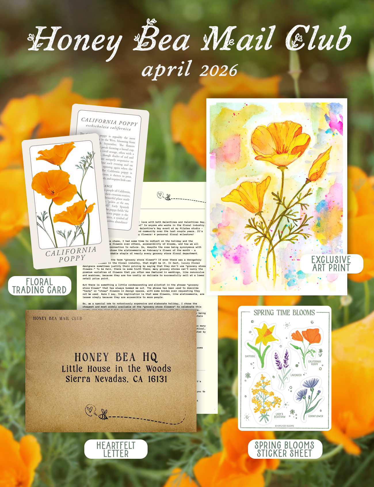 Honey Bea Mail Club - USA