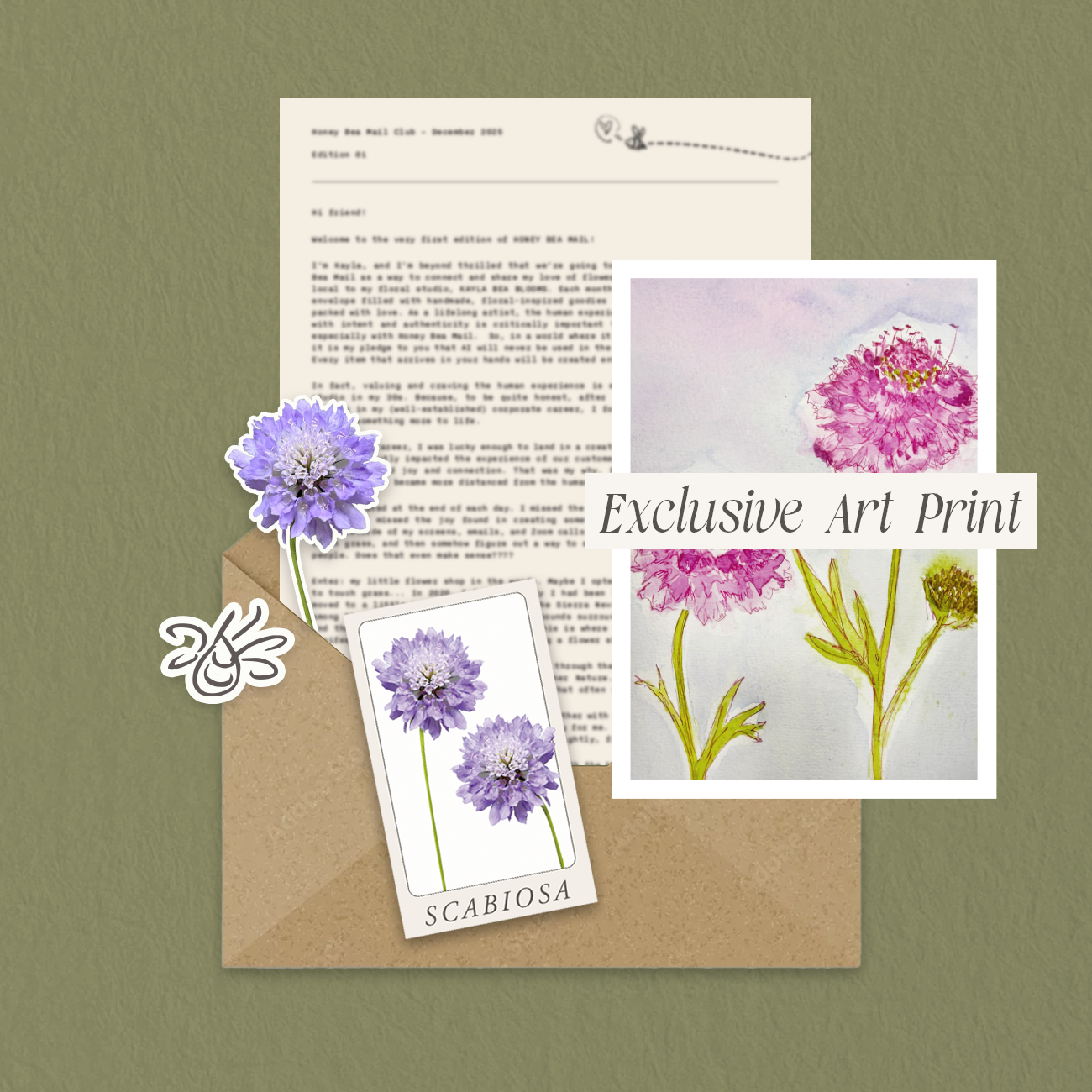 Honey Bea Mail Club - USA