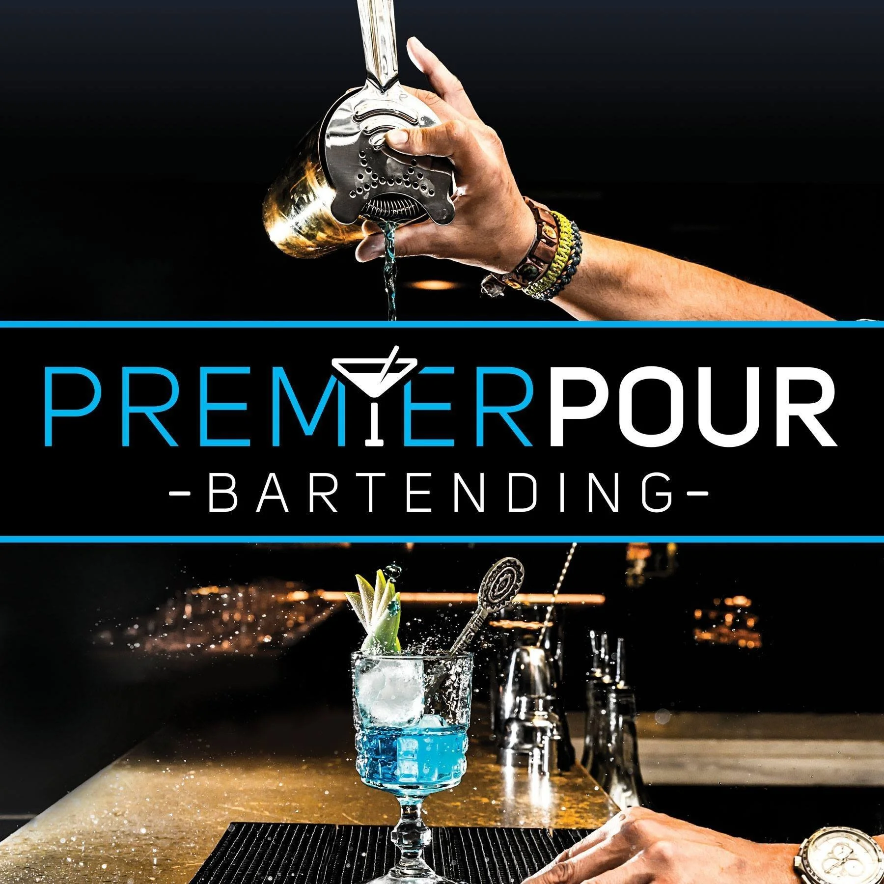 Premier Pour Bartending logo.