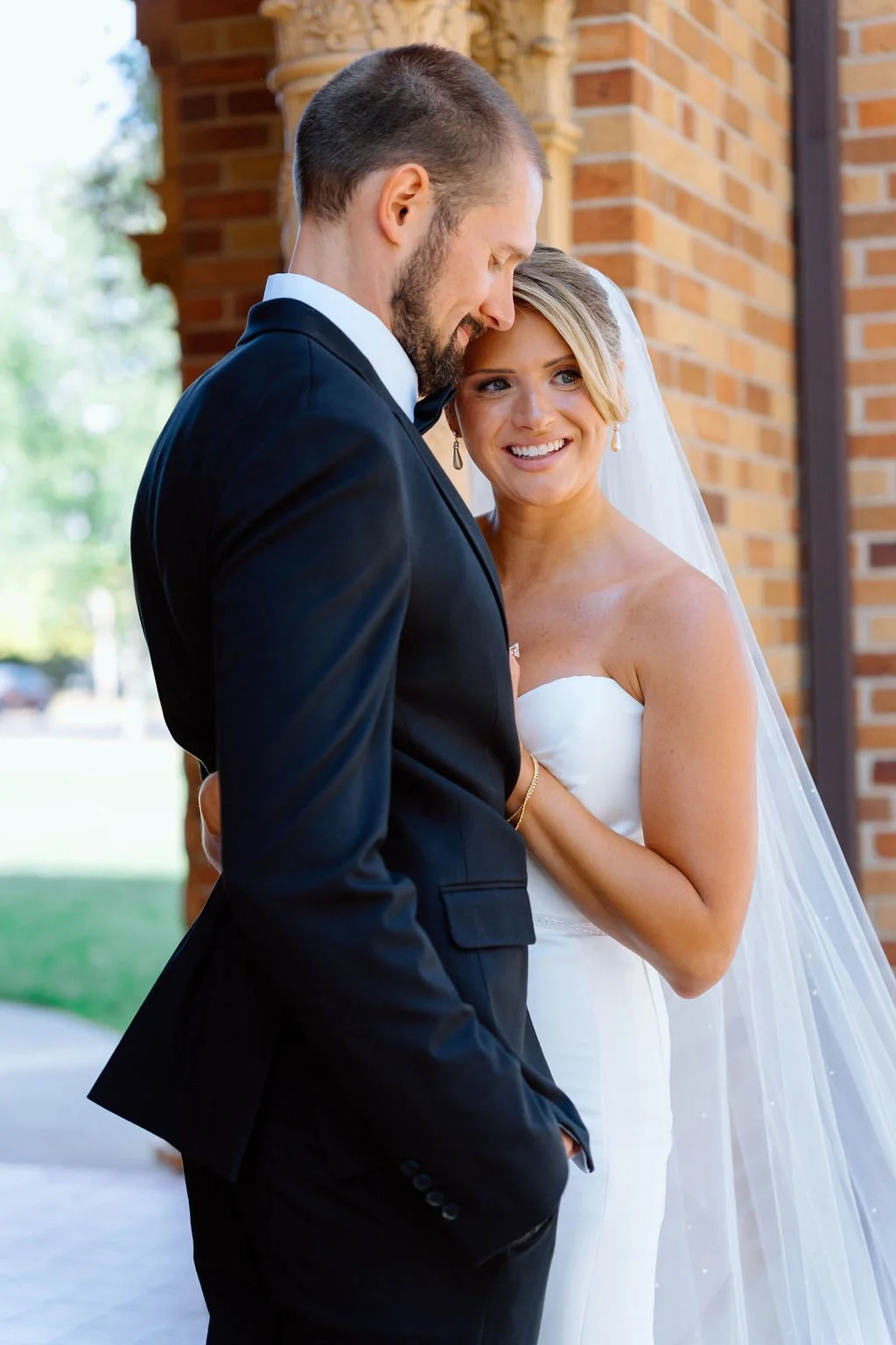 Fall wedding ceremony at Gesu Catholic Church in Toledo, Ohio coordinated by Ann Neely Events.

