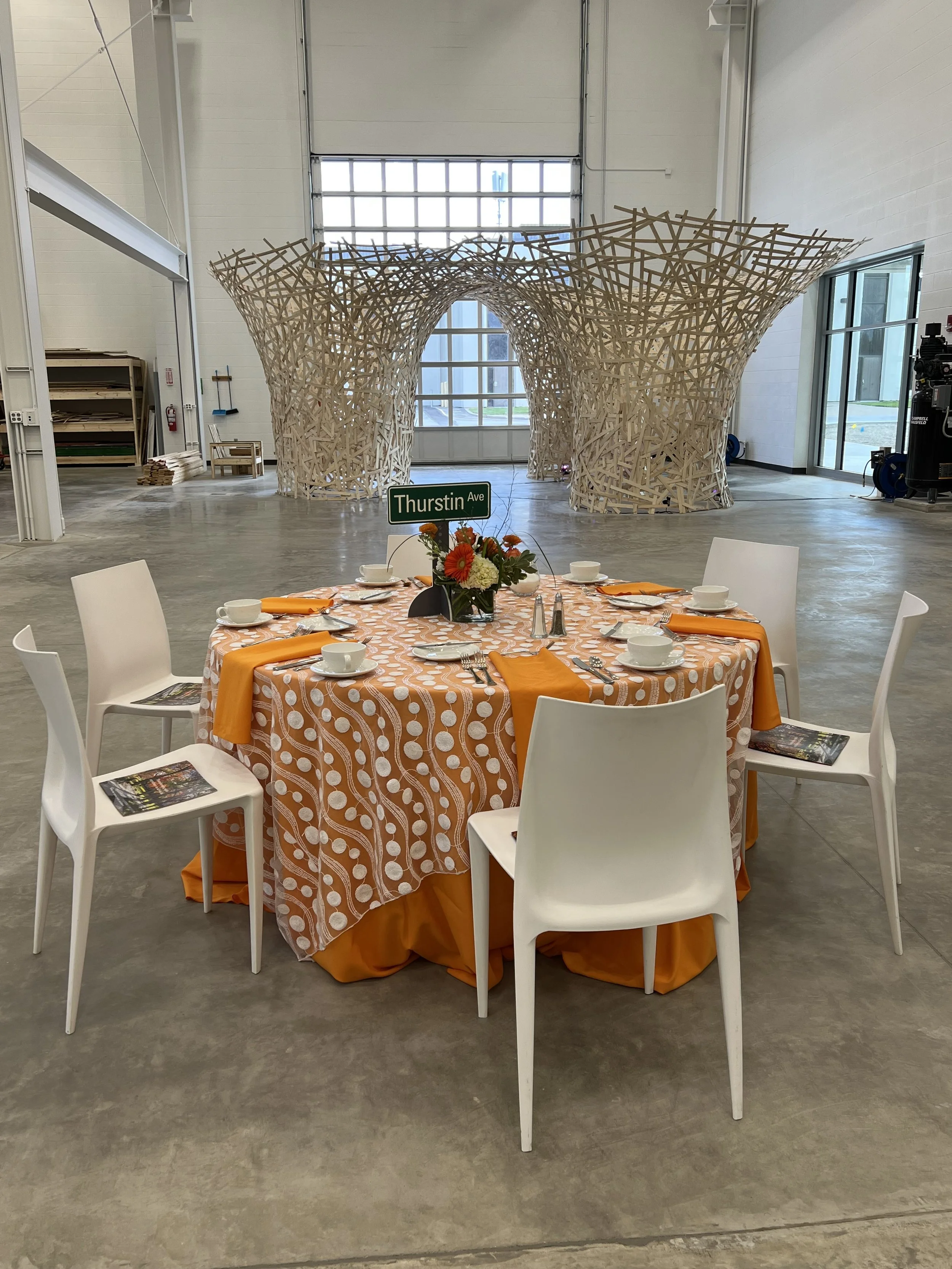 Corporate Board of Trustees Dinner at Bowling Green State University in Bowling Green, Ohio planning and coordination by Ann Neely.