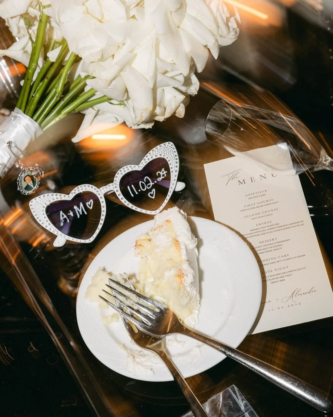 The end-of-night scene always tells the best story &mdash; empty glasses, cake crumbs, florals still holding strong. This is the magic after the magic. ✨
⠀⠀⠀⠀⠀⠀⠀⠀⠀
Here&rsquo;s your reminder: it&rsquo;s not just about how the night starts &mdash; it&