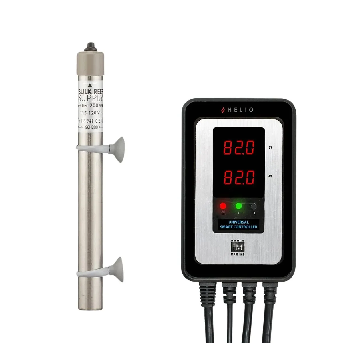 Titanium Aquarium Heater w/ Helio Controller