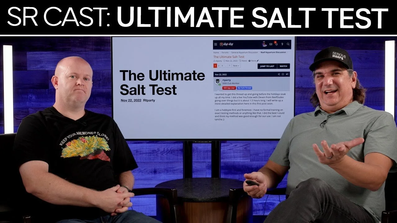 The Ultimate Salt Test: Are We Choosing Reef Salt by Feelings or Data?