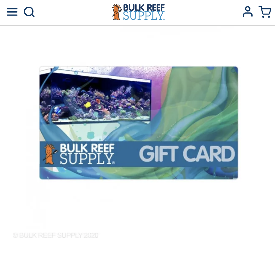 $250 Bulk Reef Gift Card