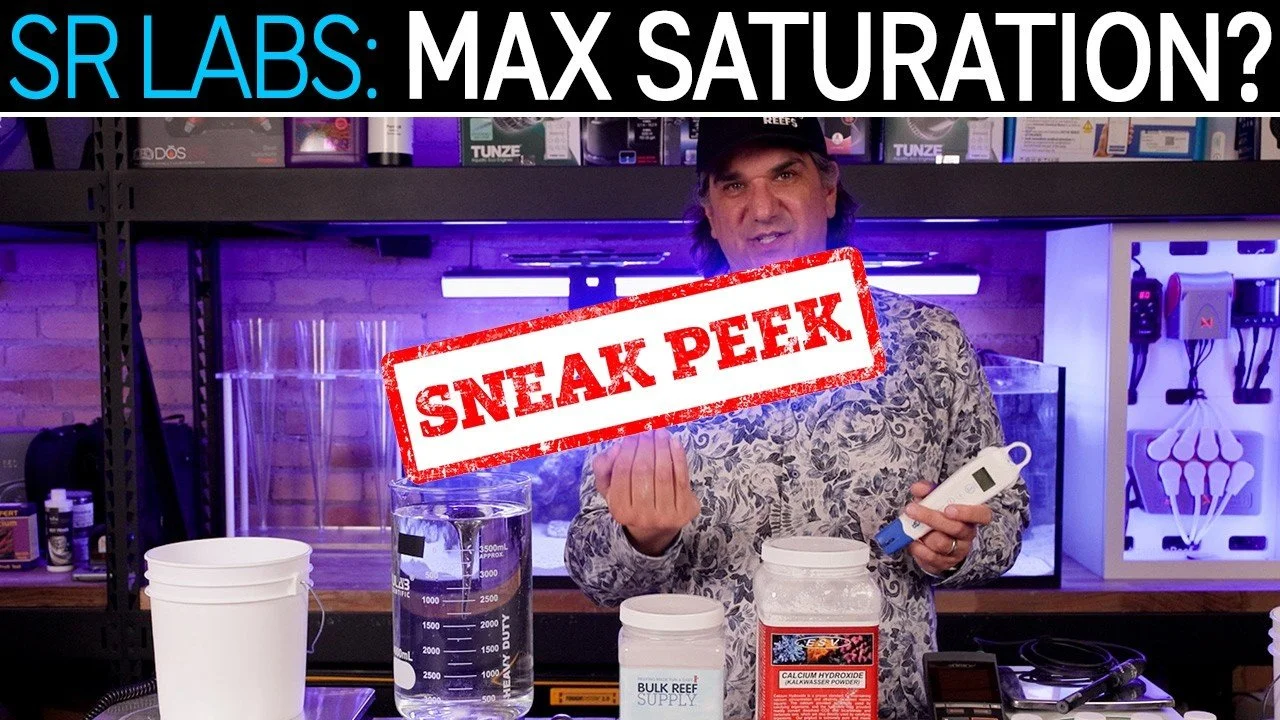 Is Full Strength Kalkwasser Obtainable? We Try Everything We Can To Achieve It | SR LABS