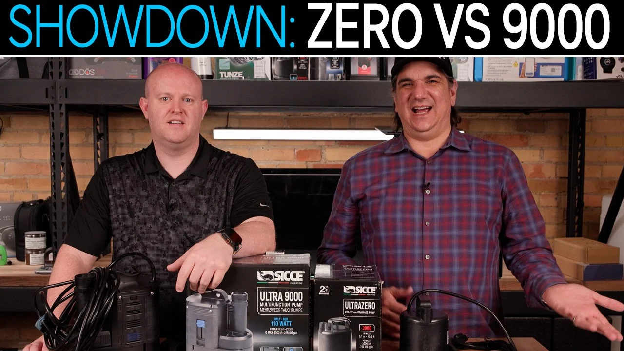 Sicce Ultra Zero vs. Ultra 9000 | SR Showdown