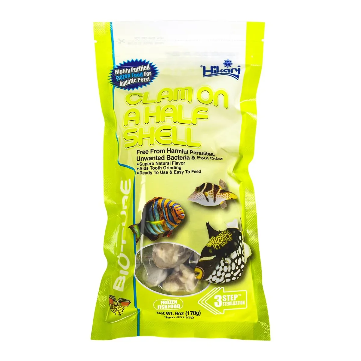 Bio-Pure Clams on Half Shell