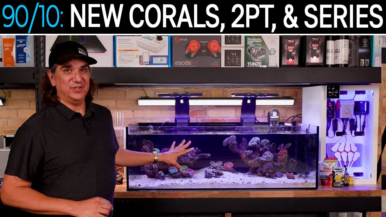Test Coral Results, A Change In Additives, &amp; SR150 Launch Time | 90/10 Method
