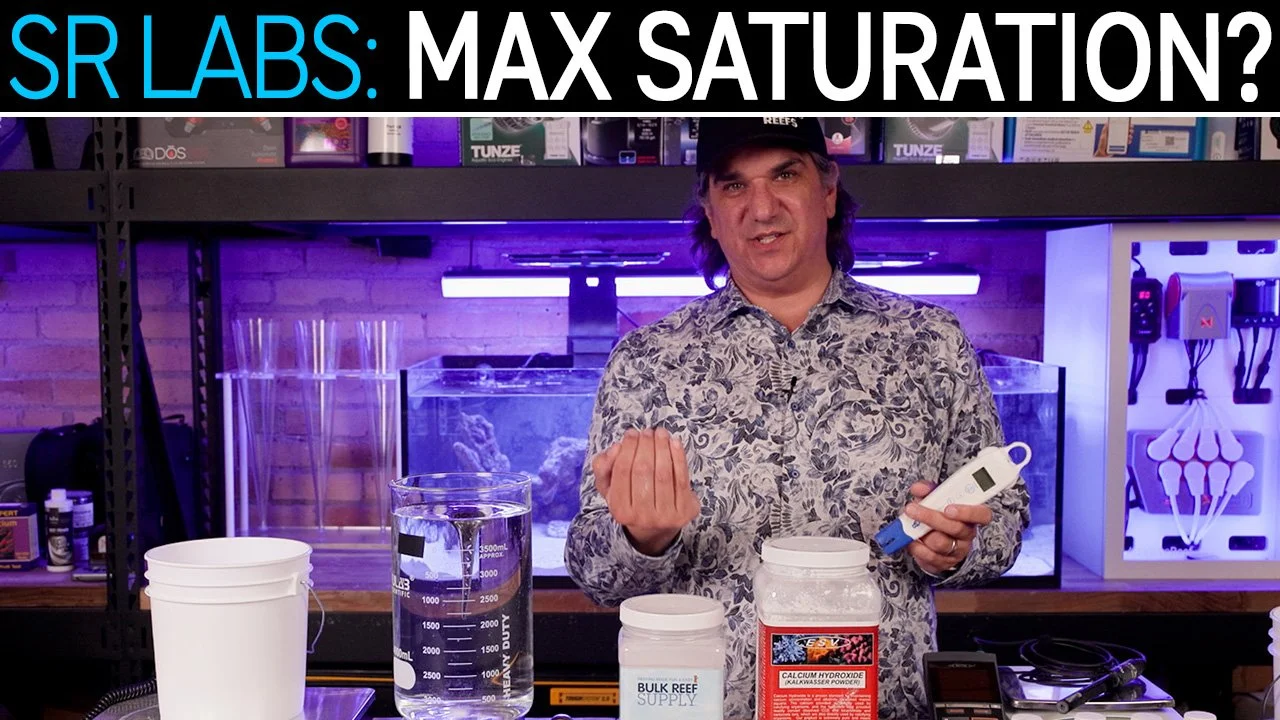 Is Full Strength Kalkwasser Obtainable? We Try Everything We Can To Achieve It | SR LABS