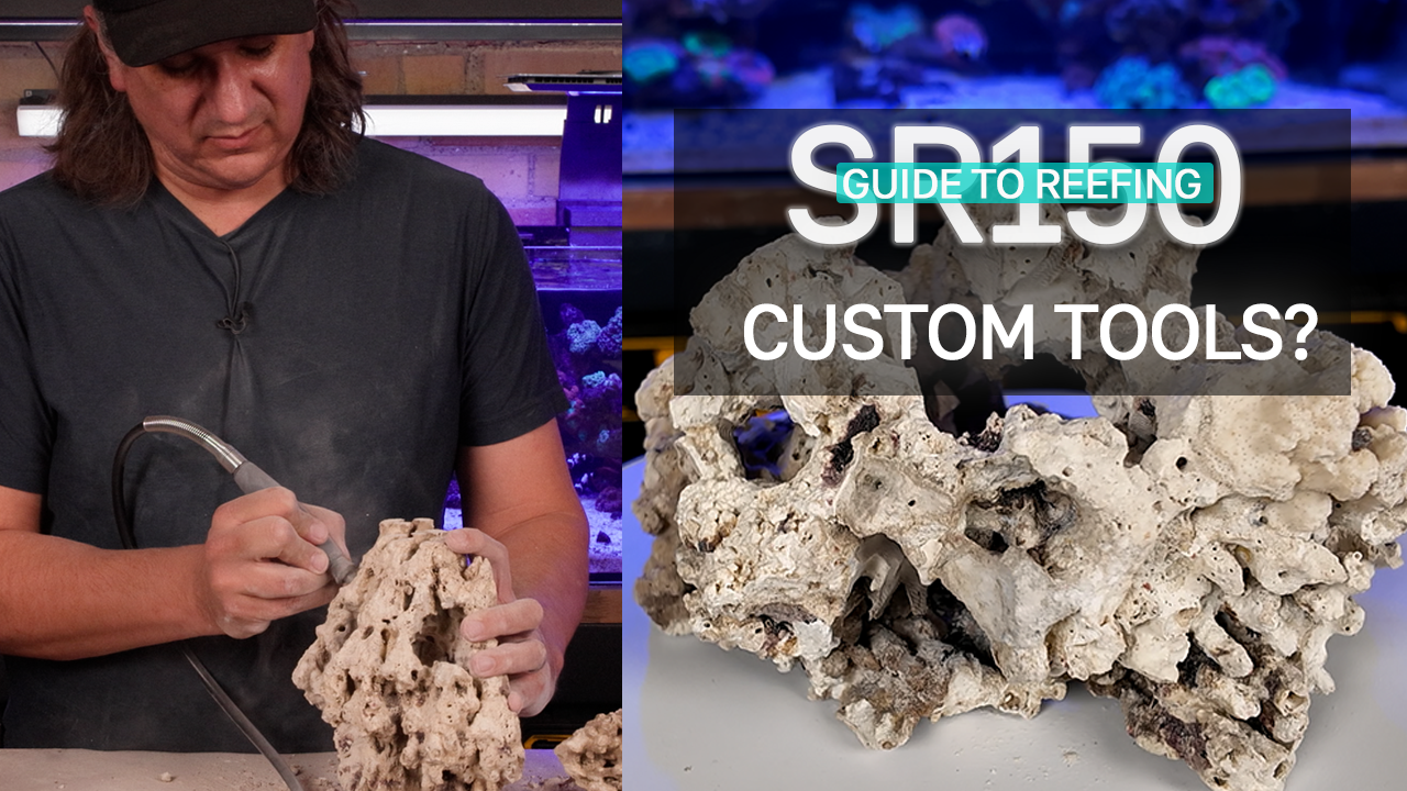 Beyond Stacking Rocks: Building a Custom Reef Aquascape | EP. 8 #SR150