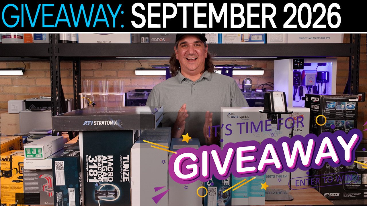 Win Lights, Pumps, ATO's, Dewalt, Reactors,&amp; More: September 2026 SR Open Box Giveaway