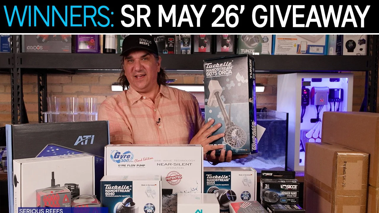 May 2026 Winners &amp; Reveal Of Next Month's Prize | SR Giveaways