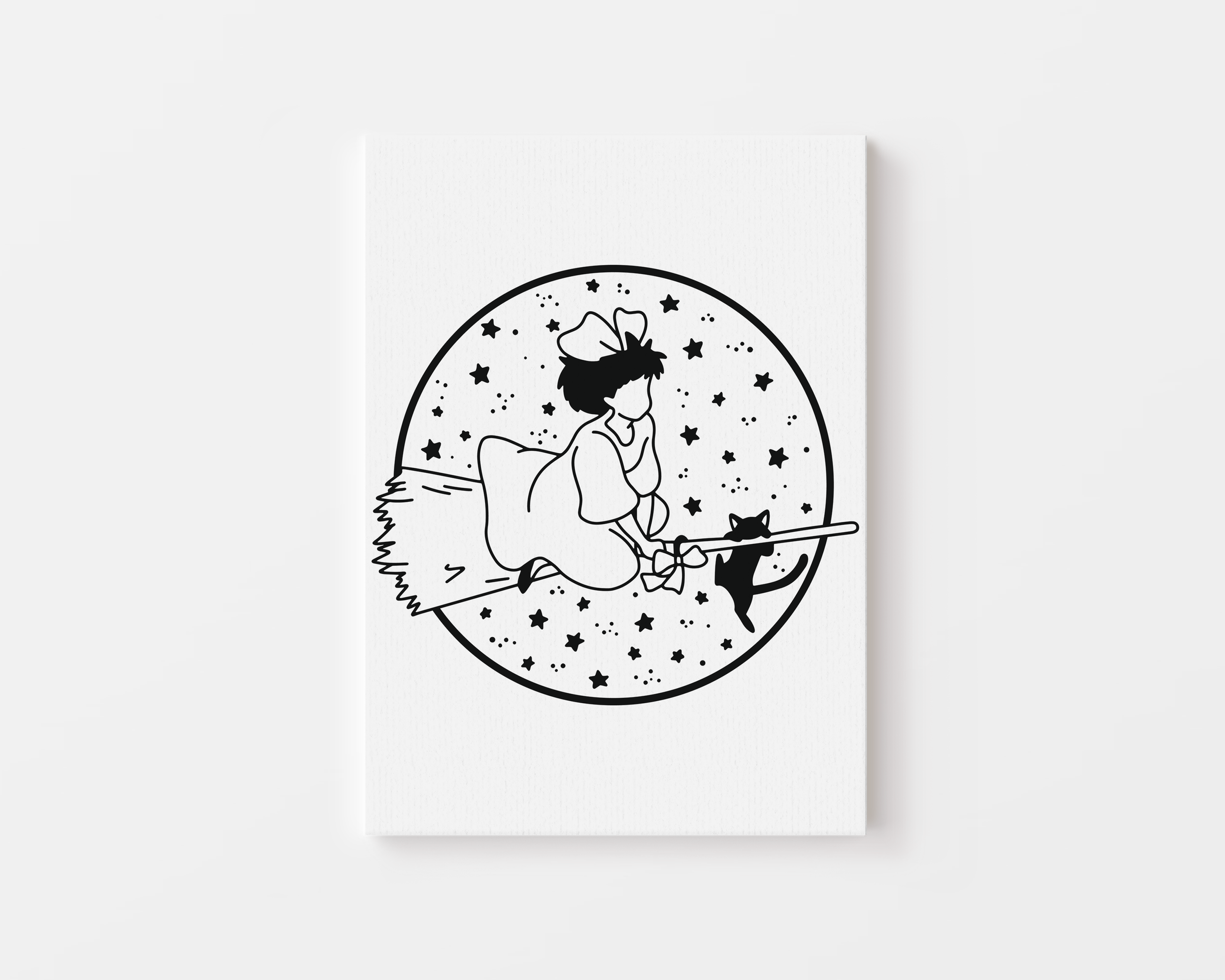 Delivery Witch Canvas