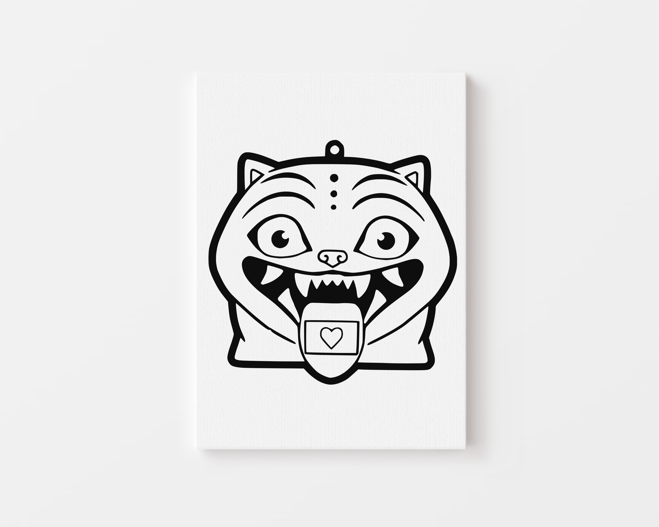 KPDH Cat Tongue Canvas