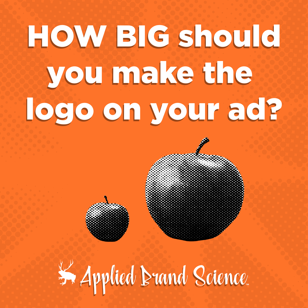 How big should you make the logo?