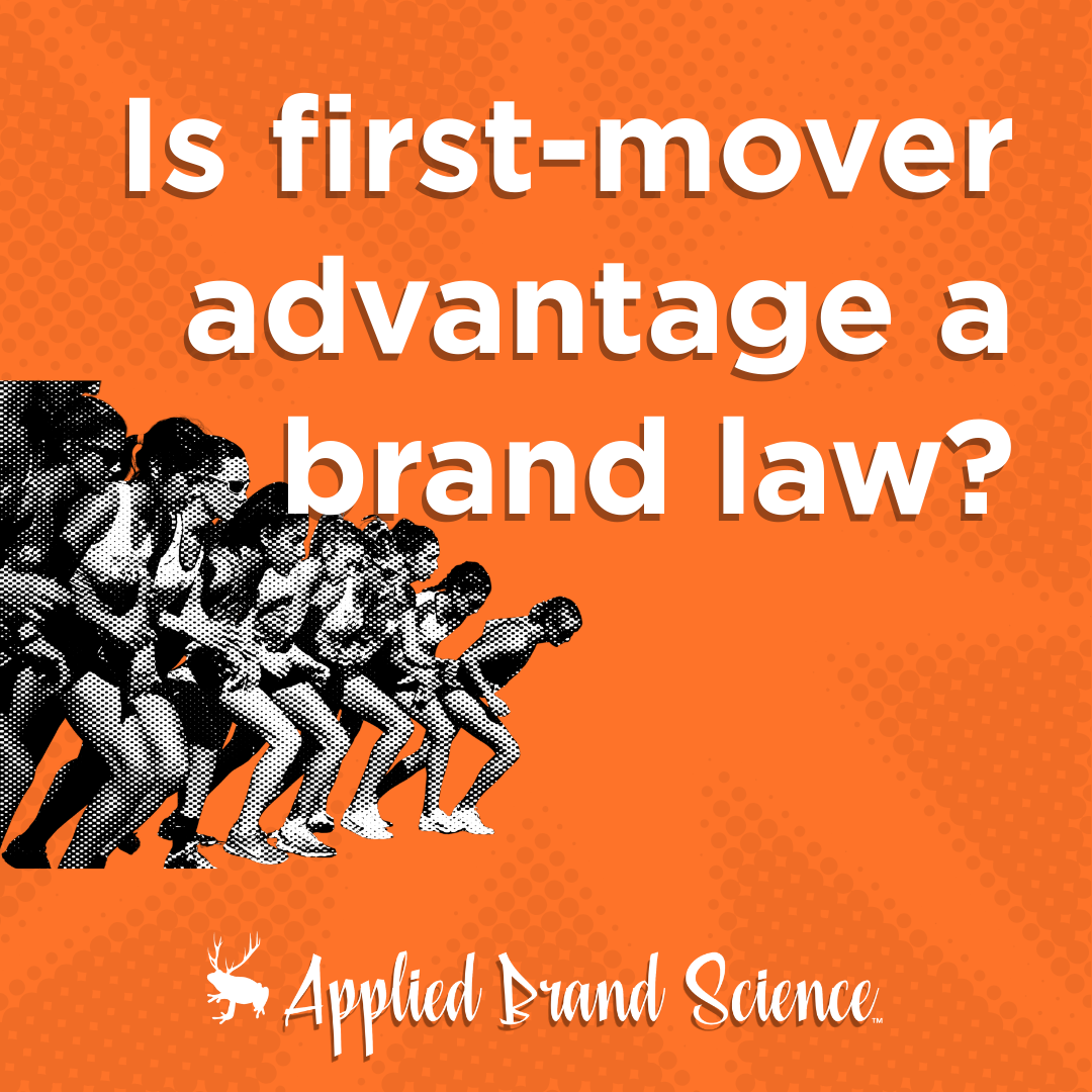 What are the real odds of first mover advantage?