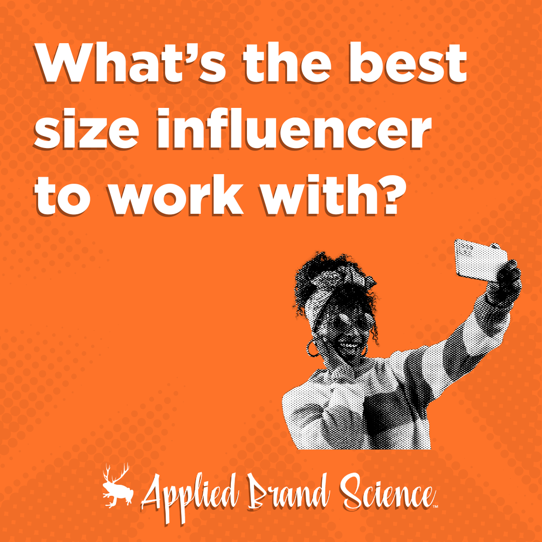 Is There a Goldilocks Zone for Influencer Value?
