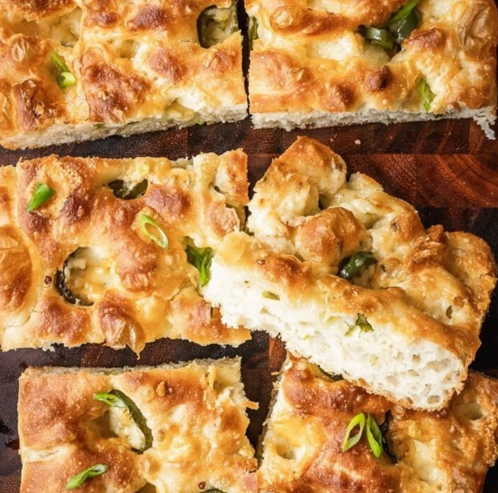 Jalapeño Cheddar Focaccia