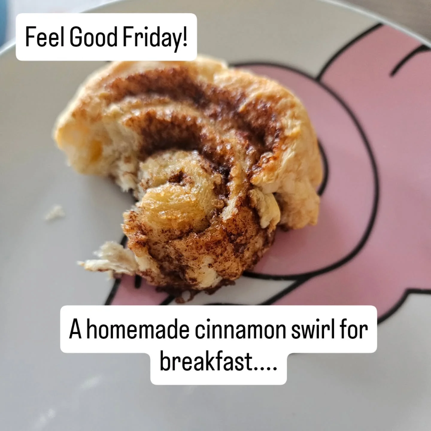 Time for Feel Good Friday!

Reflecting back on the week and looking for the positives can be really helpful to develop gratitude, which helps our wellbeing. 

There have been many lovely things this week including:

🥐 My daughter made some amazing c