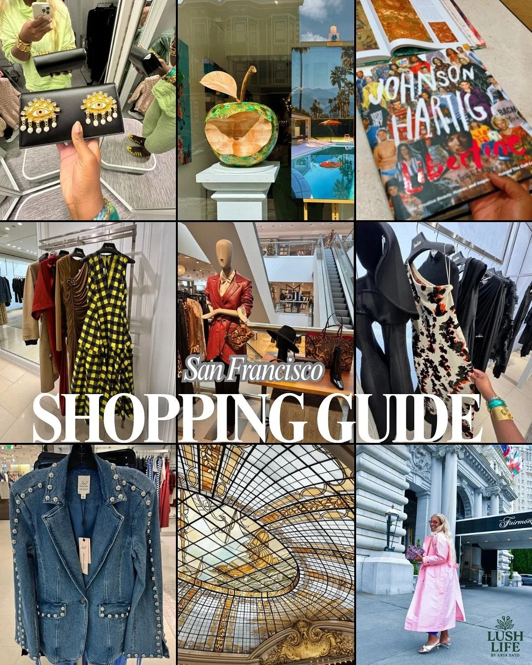 come shopping with @ariasaid in san francisco! 

san francisco is in its awkward teenage phase as a city- working to bounce back from the ravages of the pandemic- with so many beloved restaurants and stores closing their doors. and with that nuance, 