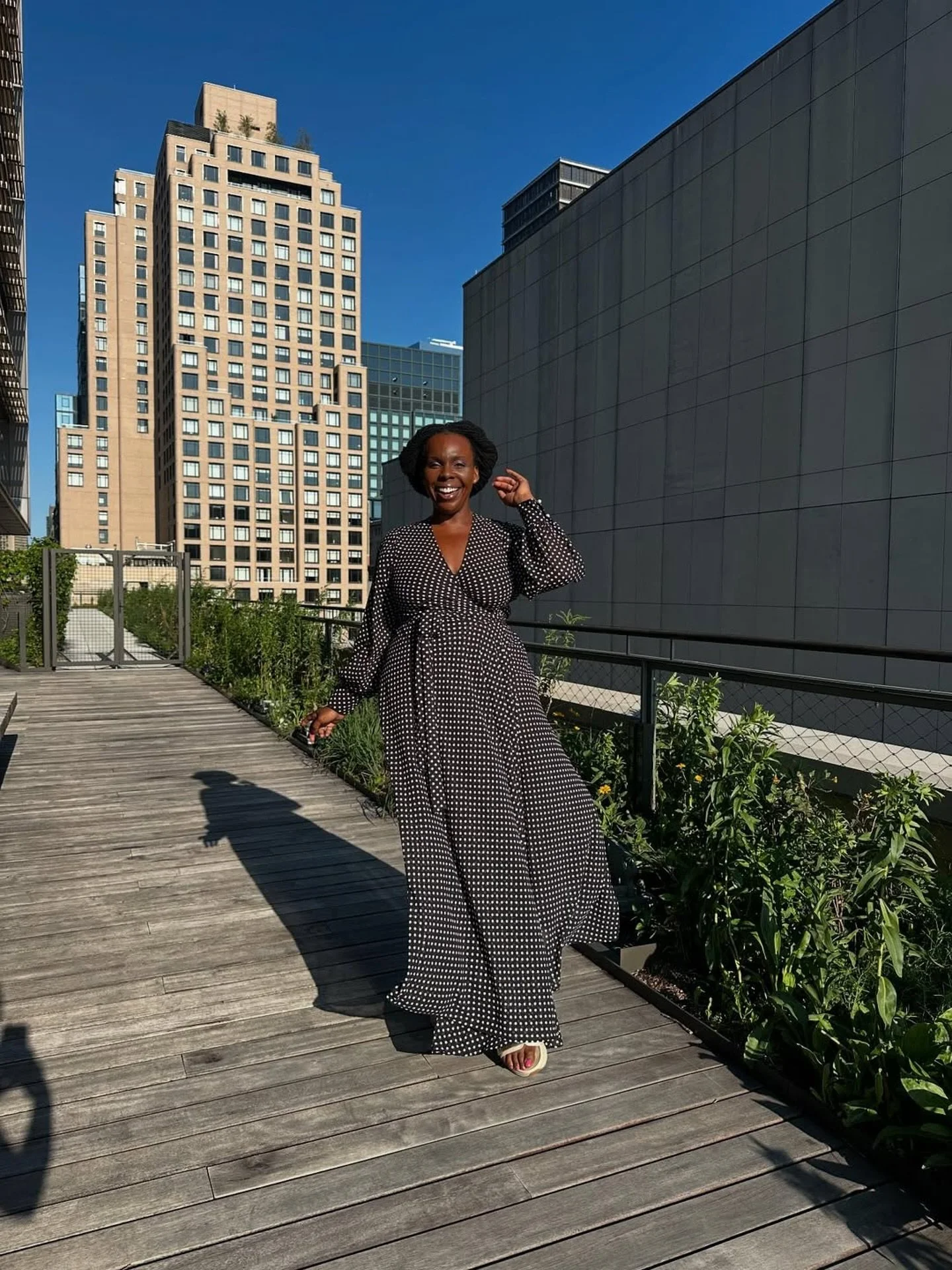 @cocoabycece founder/CEO @ceceolisa has found a new hero to her capsule wardrobe: the maxi polka dot wrap dress from @baacalofficial 

Curated by Aria Sa&rsquo;id for @baacalofficial 

it feels incredible to be styling dynamic women- brand founders, 
