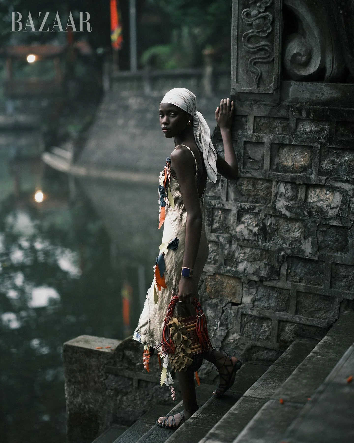 from aria&rsquo;s moodboard. SPIRITED AWAY | @harpersbazaarus &lsquo;s summer 2025 issue. 

Photographer: PIETER HUGO 
Stylist: CARLOS NAZARIO 
Model: AWAR ODHIANG 

Shot on location in the Ninh Binh province of Northern Vietnam 

Images Courtesy of 