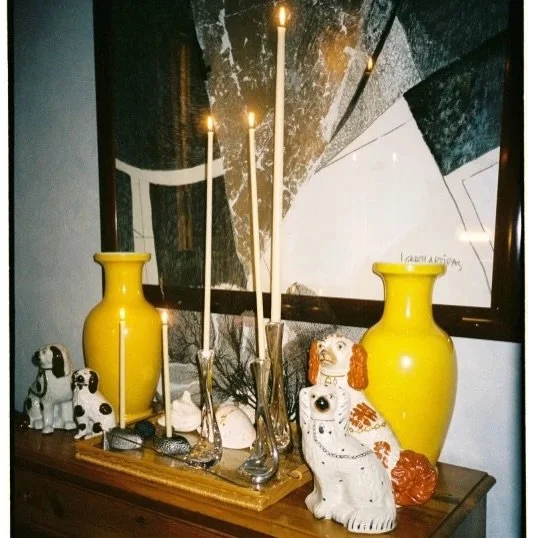 from our moodboard: noted jewelry designer and philanthropist ELSA PERRETTI&rsquo;s Barcelona apartment.