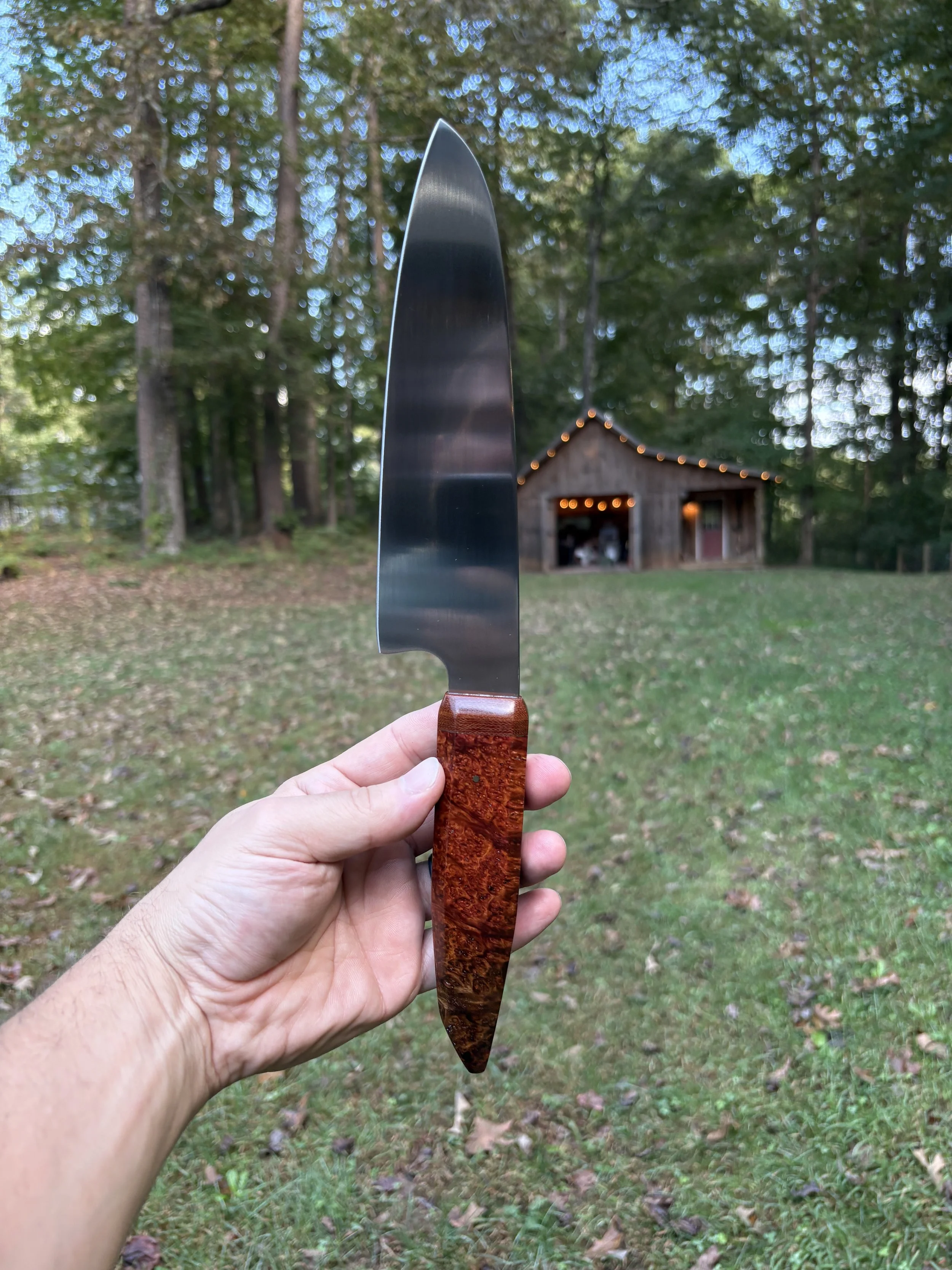 Koda Blade Honey Bee Box Elder Burl 2.JPG