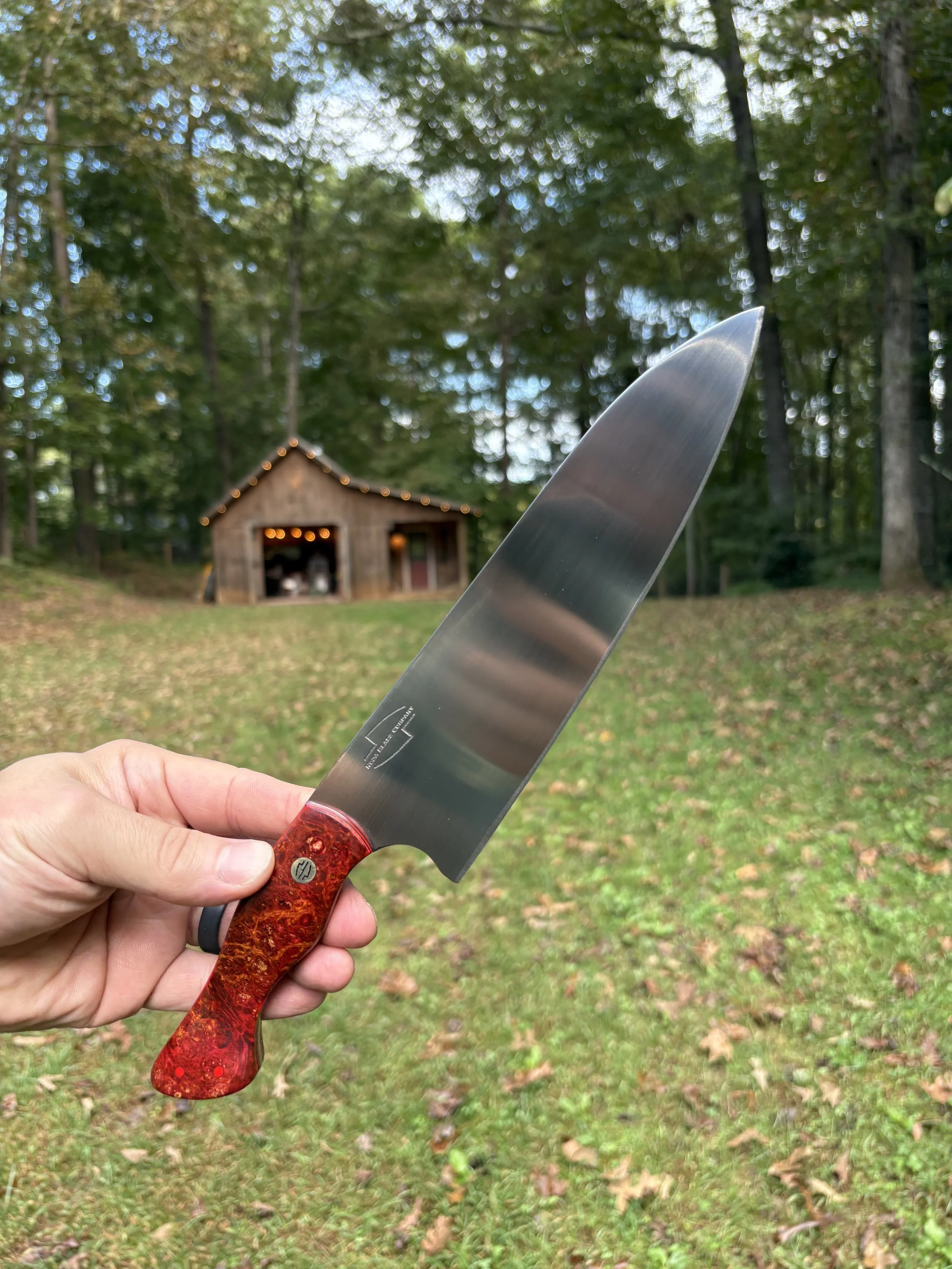 Koda Blade Honey Bee Red Box Elder Burl 3.JPG