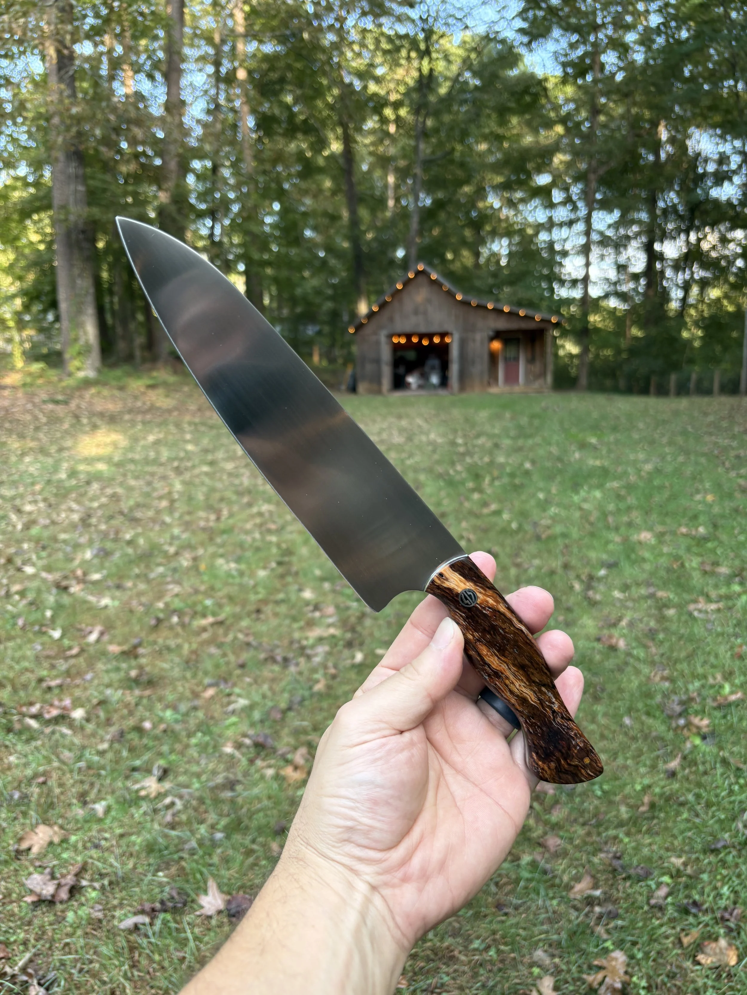 Koda Blade Honey Bee Spalted Mango 2.JPG
