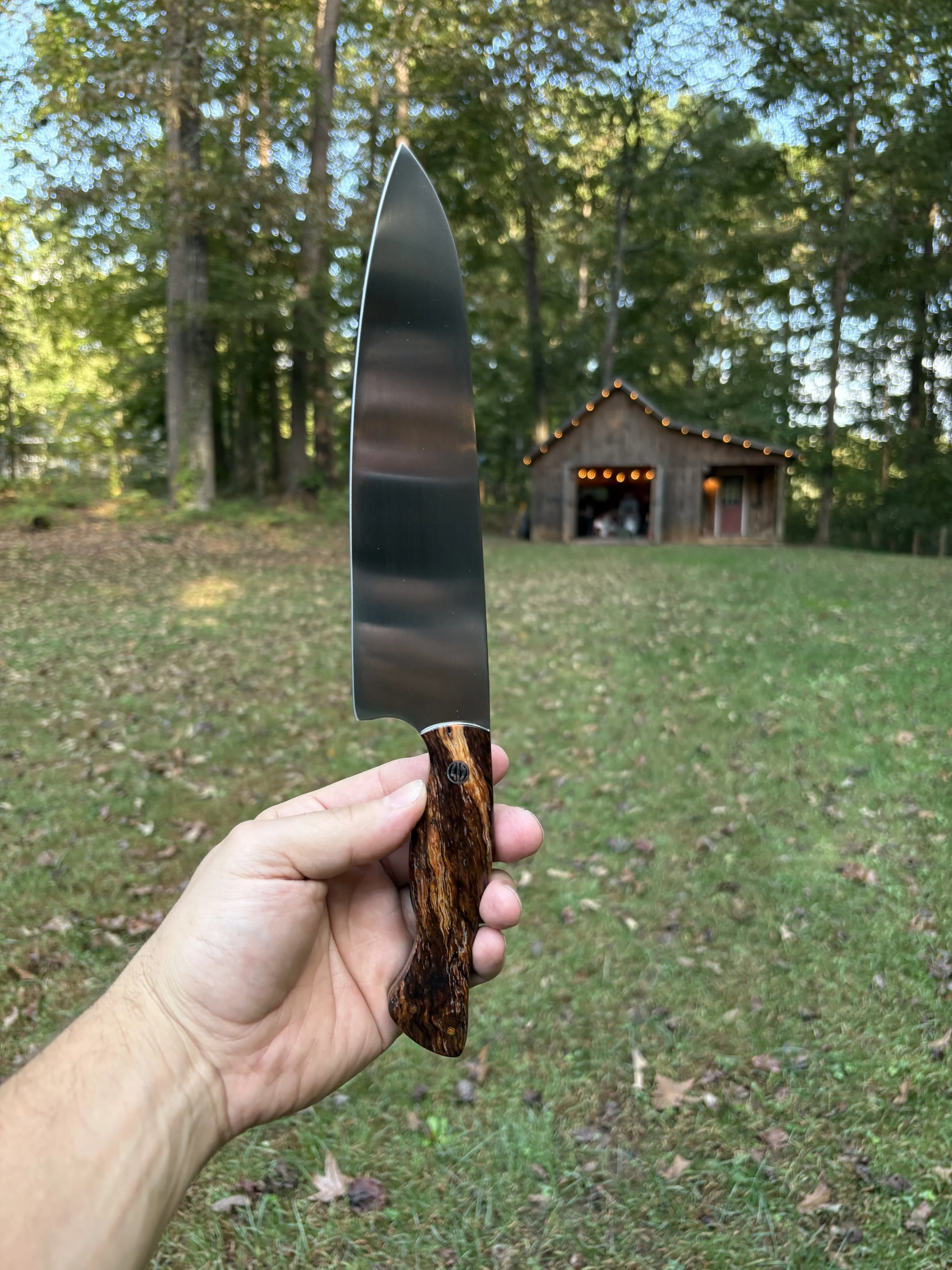Koda Blade Honey Bee Spalted Mango 4.JPG