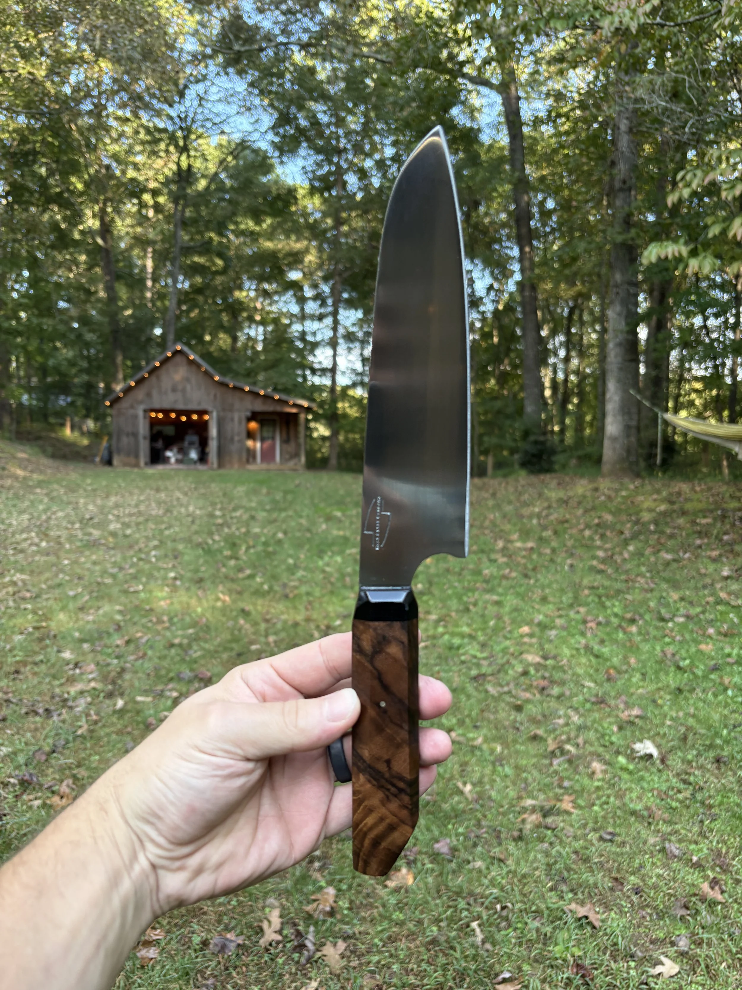 Koda Honey Bee Hidden Tang Turkish Walnut 1.JPG