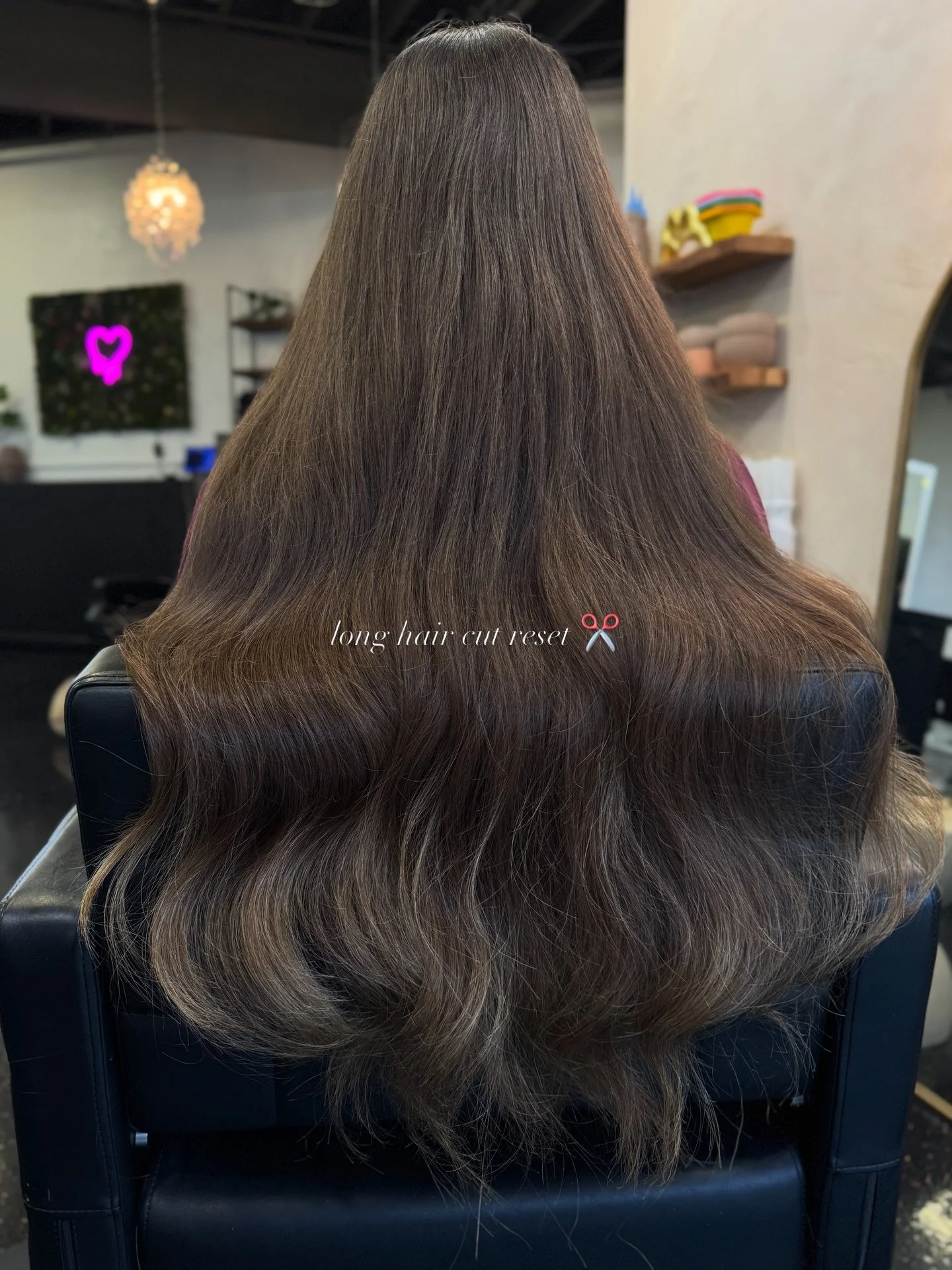 Still long hair just BOUNCIER + HEALTHIER ✨ 

#longhairstyle #sanantoniohairstylist #texashairstylist #hairsalon