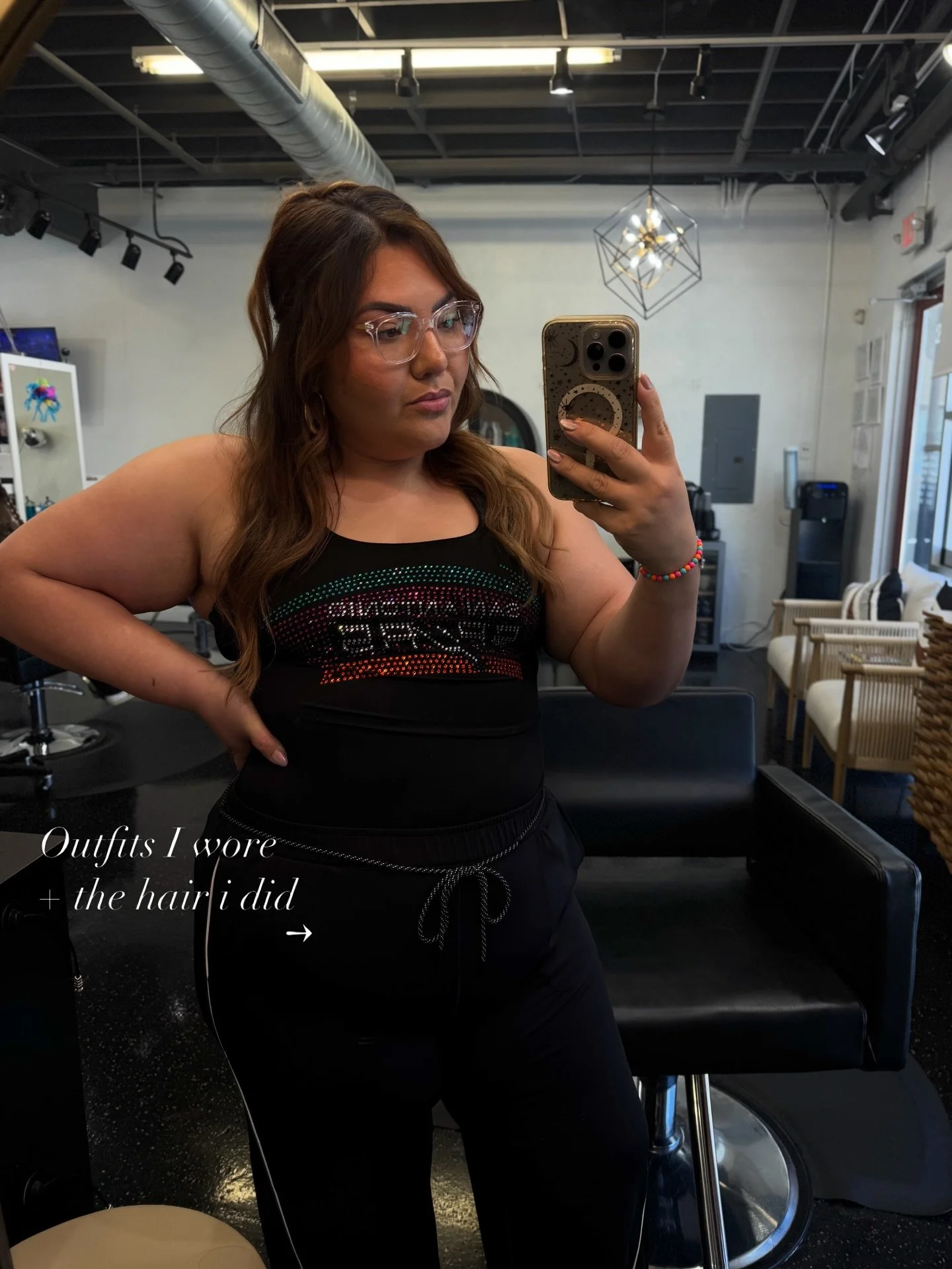 Comfy fits are what i am all for at the salon!
I wish I could be a heel girly btc, but after 16 years of being a hairstylist and being more of a hair transformation specialist there&rsquo;s almost no way. I love a cute platform shoe though!

I also l