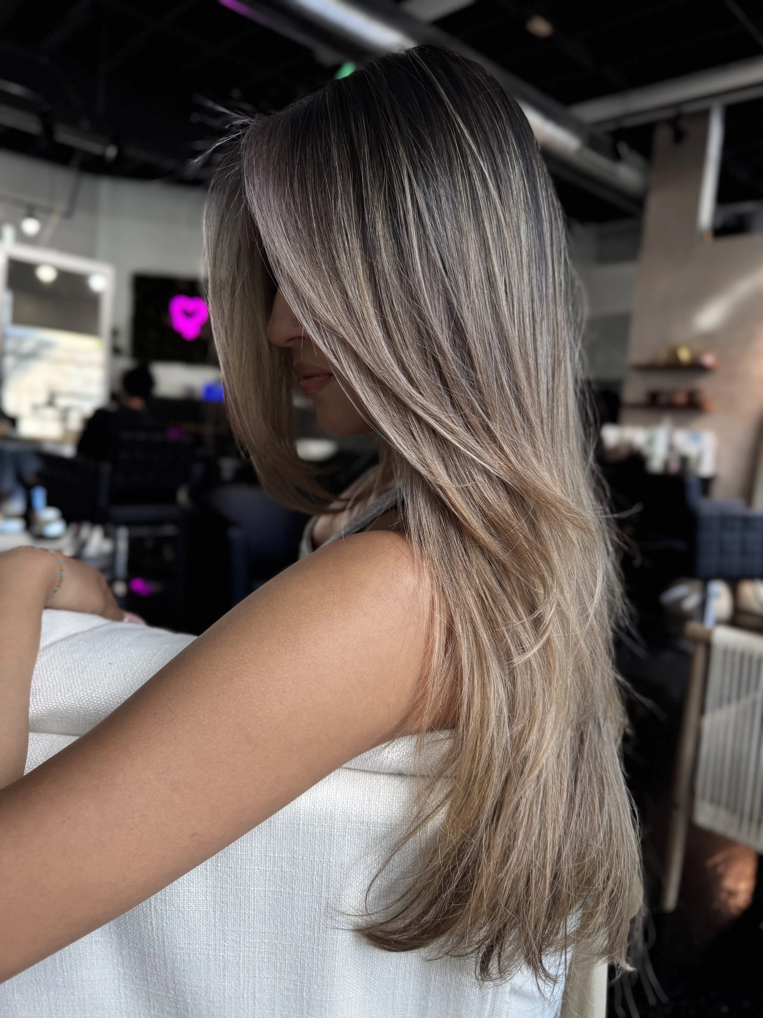 Ava styling a client