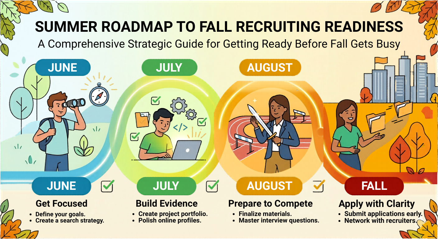 Fall Recruiting Starts Before Fall: How Students Can Use Summer to Get Ahead